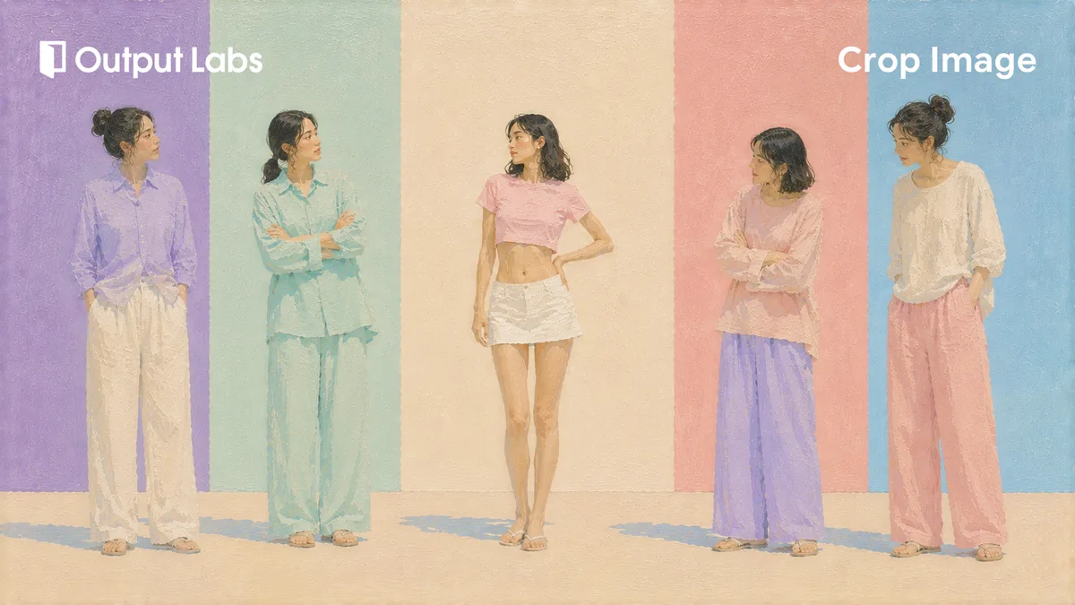 사진을 원하는 비율로 잘라내는 이미지 자르기 도구 — 1:1·16:9 비율 프리셋 크롭